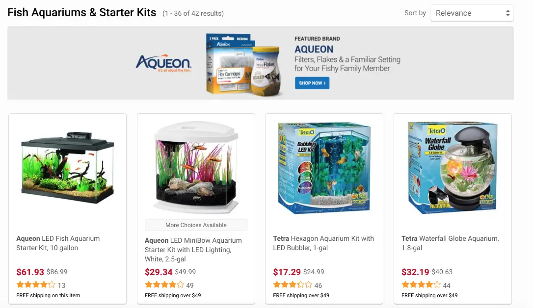 betta fish starter kit